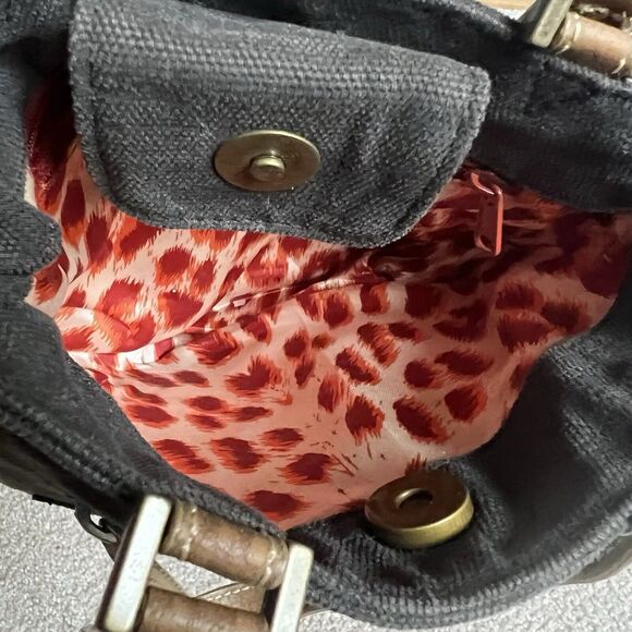 Vintage Y2K Guess Army Military Style Patch Mini Bag - Picture 4 of 6